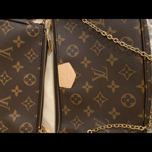 ‼️SOLD‼️LV multi pochette in khaki - Picture 3 of 16